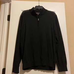 Michael Kors quarter zip sweater mens Large new without tags